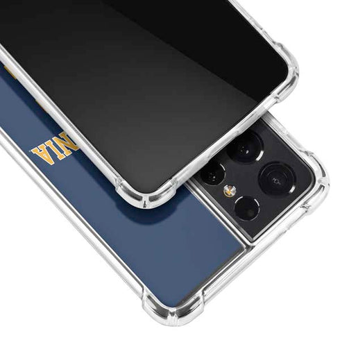 West Virginia University Est 1867 Galaxy S21 Ultra 5G Clear Case